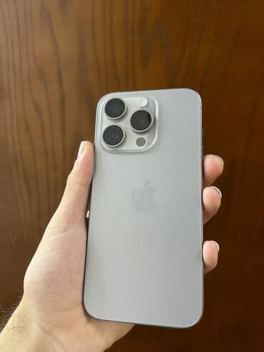 ipad mini 5 azerbaycan: IPhone 15 Pro, Gümüşü, Face ID — 1