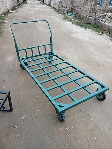 Холодильное оборудование: Sənaye tipli əl arabası – metal karkaslı, tor tipli platforma - — 1