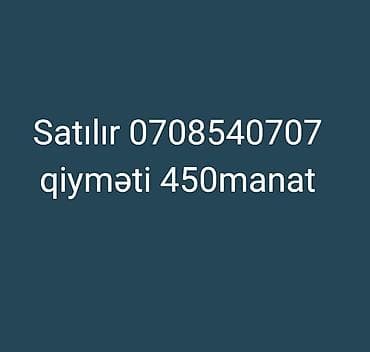 Məhsul. satılır qiyməti 450manat