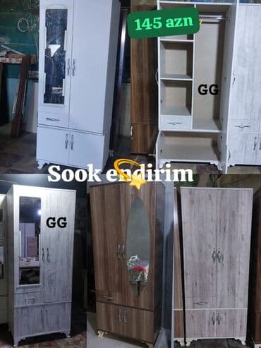 Yeni, Açılan, 2 qapılı Düz dolab, Qarderob, paltar dolabı lalafo.az -da Yeni, Açılan, 2 qapılı Düz dolab, Qarderob, paltar dolabı