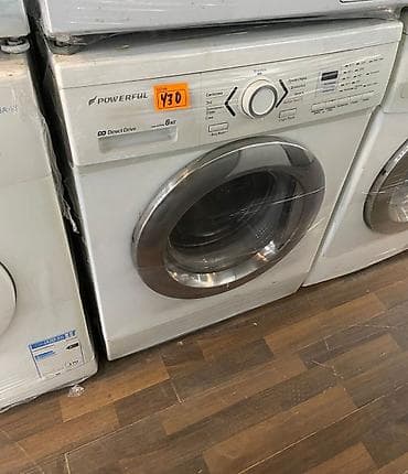 Powerful paltaryuyan maşın – ön yükləməli, 8 kq tutumlu, Direct Drive — 1