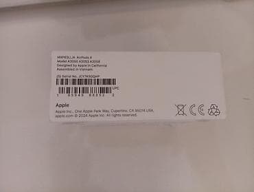 airpods 2 pro: Yeni Simsiz (Bluetooth) Qulaqcıqlar, Apple, rəng - Ağ — 3