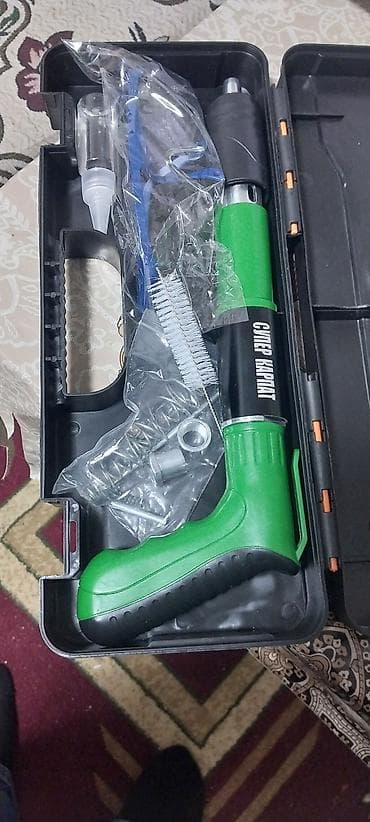 Pnevmatik çiviləmə/şamlı tapança dəsti - Güclü metal gövdəli