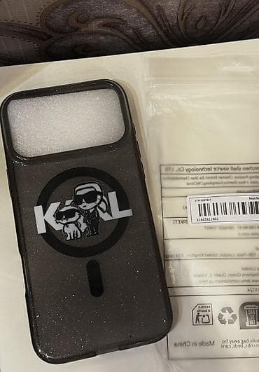 karl lagerfield: Orginal Karl Lagerfeld. Iphone 17 Pro Max ucun kabura — 1