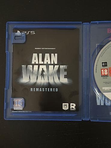 oyun notbuk: Playstation 5 üçün Alan Wake 2 Deluxe Edition satılır. Disk və qabın — 3