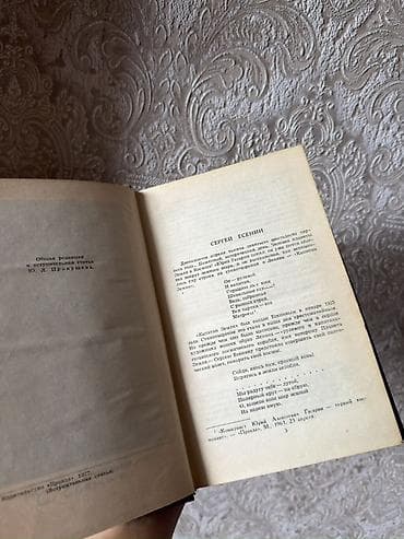 İncəsənət və kolleksiyalar: Sergey Yesenin – Seçilmiş əsərləri (rus dilində) - Yaşıl parça üzlü — 3