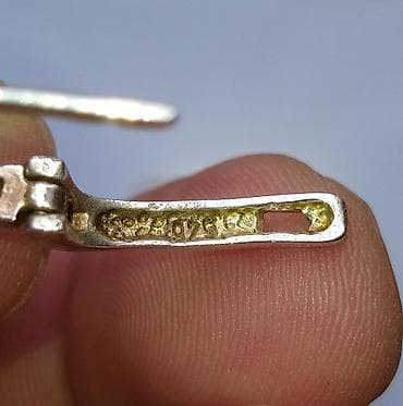 chanel mindjuse cena: Sırğa, Gümüş, 10 g, Ünvandan götürmə — 3