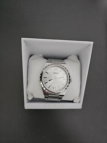 rolex saat: İşlənmiş, Qol saatı, Guess, rəng - Gümüşü — 2