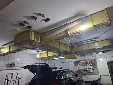 Restoran, kafe avadanlığı: Sənaye tipli havalandırma və hava kanalı sistemi - Tavanaltı modul — 1