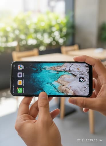 iphone 7 2. el fiyat: Xiaomi Mi 9, 32 GB, rəng - Qara, 
 Barmaq izi, İki sim kartlı, Sənədlərlə — 1