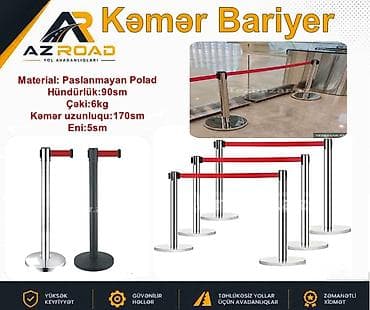 Aksesuarlar və tüninq: Kəmər baryer Qonaqlarınız tədbirdə qeydiyyat masasında növbə sistemi — 1