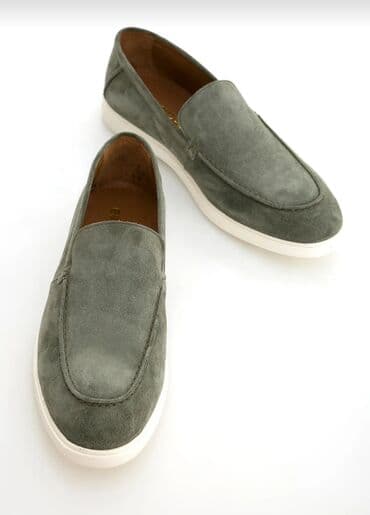 ayaqqabı кожание: Məhsul: Kişi loafer ayaqqabısı - Material: Yumşaq süet üzlük, iç — 1