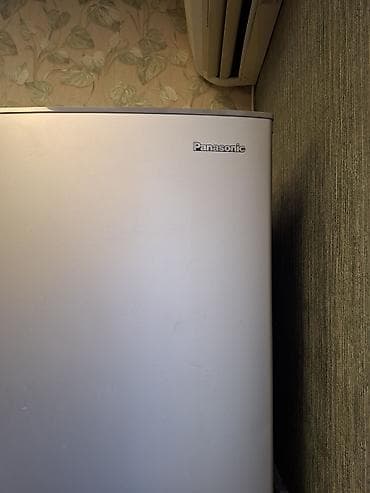 Soyuducular: Yeni 2 qapılı Panasonic Soyuducu Satılır, rəng - Gümüşü, Təkərli — 2