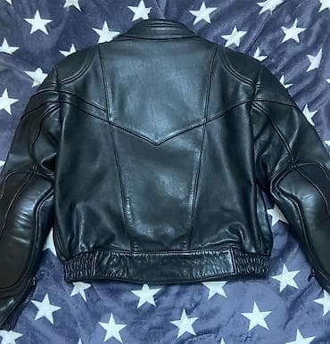 Aksesuarlar və tüninq: SANMARU Professional Leather Wear kişi dəridən gödəkçə - Rəng: qara - — 2