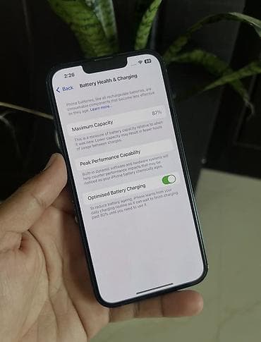 iphone se qiymet: IPhone 13, 256 GB, Midnight, Zəmanət, Kredit, Face ID — 8