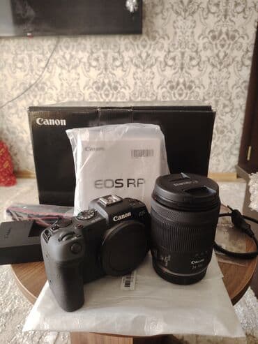 Canon EOS RP + RF 24-105mm lens dəsti Çox az işlenb elebele təzədən