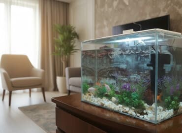 Akvarium balıqları aksesuarlar yem tor filter