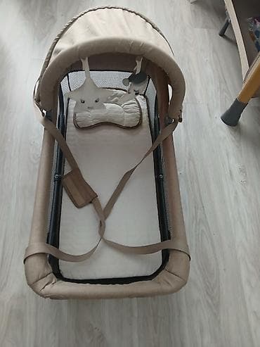 uşaq motosiklet: Kidilo körpə üçün çoxfunksiyalı beşik–manje - 2 qatlı portativ beşik — 4