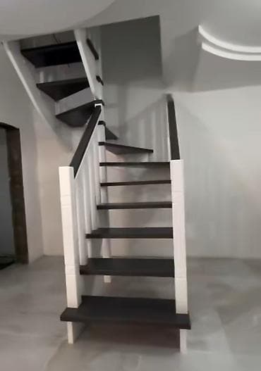 ev dami: Xidmət: Fərdi taxta pilləkənlərin layihələndirilməsi və quraşdırılması — 4