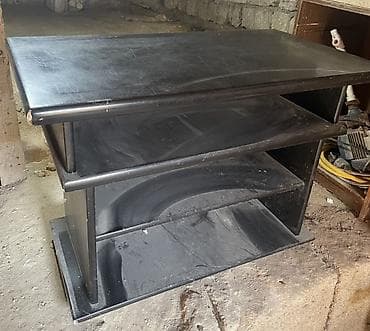 kitab refi mebel: İşlənmiş, Düz TV altlığı, Polkalı, Laminat — 1