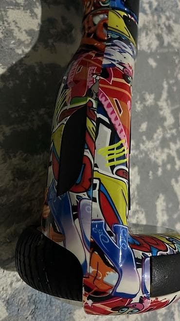 ucuz hoverboard: Qraffiti dizaynlı hoverboard (self-balance skuter) - Korpus — 2