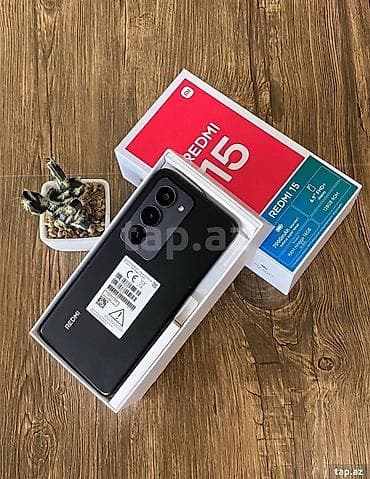 satılık telefonlar: Redmi 128 GB, rəng - Qara — 1