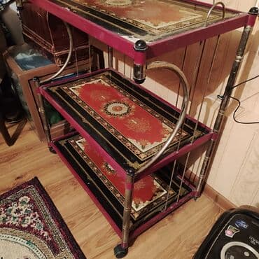 ikinci el çalışma masası: Balkon masası, İşlənmiş, Açılan, Şüşə, Dördbucaq masa — 20