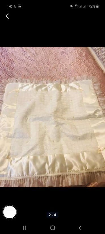 uşaqlar üçün təbii dublyonkalar: Yeni doğulmuş KÖRPƏ üçün istifadə olunmuyub təzədi -Ədyal yastiq və — 3