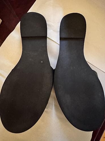 Tərliklər: Tory Burch, оригинал ! Настоящая кожа, черный цвет . 36р-23см — 4