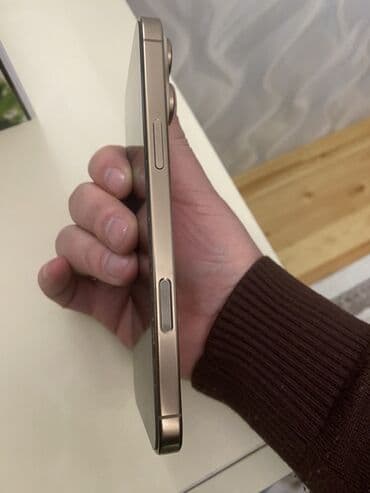 Mətbəx texnikası: IPhone 16 Pro Max, 256 GB, Qızılı, Face ID — 4