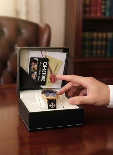 kişi üzükləri: Yeni, Qol saatı, Cartier, rəng - Qara — 1