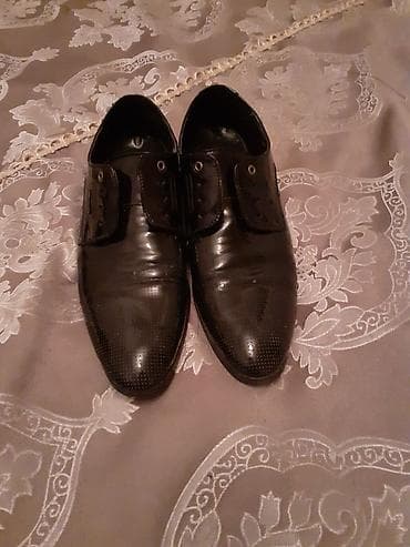 şəffaf ayaqqabilar: Gencede satilir lakli Klassik kişi ayaqqabısı Turkiye istehsalidir — 2