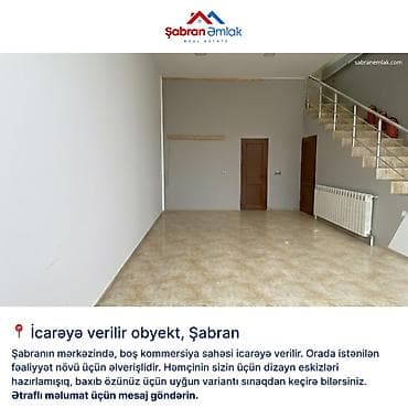 İcarəyə verilir kommersiya obyekti – Şabran mərkəzi - Şəhərin