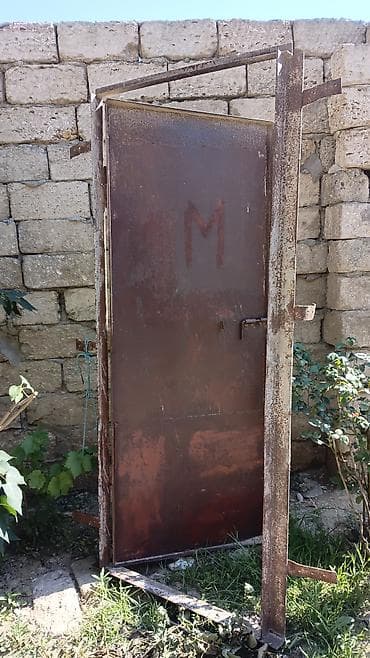 taxda pol: Metall qapı və qutu karkası - Material: qalın polad təbəqə, möhkəm — 2