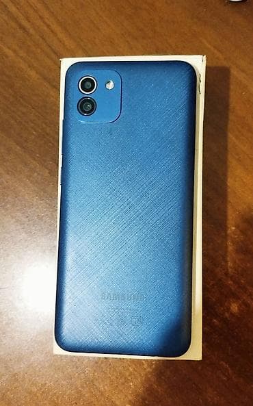 iphone 6 gold: Samsung Galaxy A03, 32 GB, rəng - Mavi, İki sim kartlı — 3