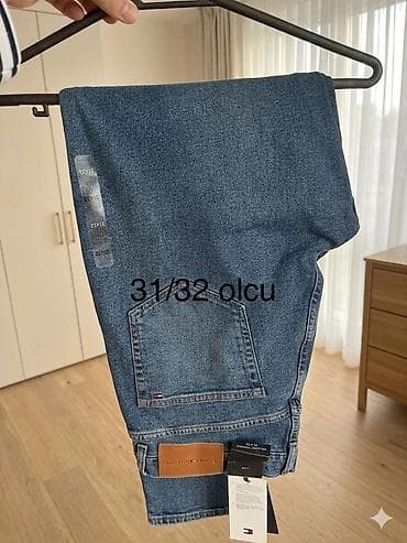 Original tommy hilfiger jeanslari olculer uzerinde qeyd olunub bakida — 5