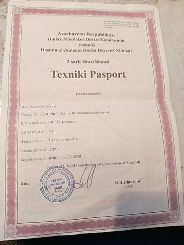 kiosk icare: Sumqayıt şəhəri, Xovlu iplik fabrikinin cənub hissəsində yerləşən kənd — 2