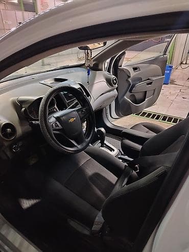 zapi satisi: Chevrolet Aveo Sedan – ağ rəng Heç bir problemi yoxdu.Abs, lyuk, park — 7