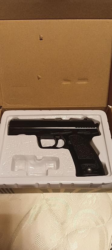 oyuncaq tapancalar: S2D Airsoft Gun tapança modeli. 850.qram Qara rəngli, realistik — 5