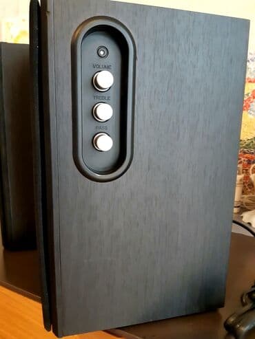 газовые колонки: Б/у Genius Колонка, Тип - Сабвуфер, цвет - Черный — 4