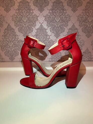 basanoşkalar 2024: Ölçü: 40, rəng - Qırmızı, İşlənmiş — 1