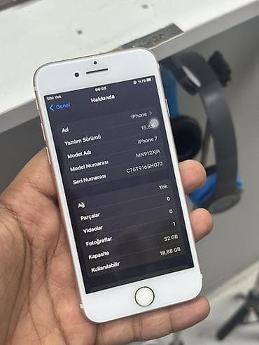 iphone 11 kamera: IPhone 7, 32 GB, Rose Gold, Barmaq izi — 3