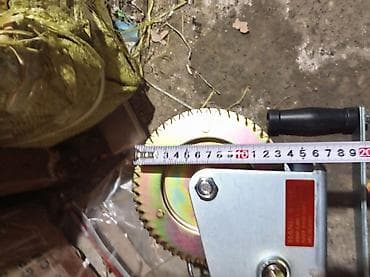 cipsi sekilleri: Mexaniki əl vintci – Gear Winch, 3000 lb - Daşıma/çəkmə gücü: 3000 lb — 7