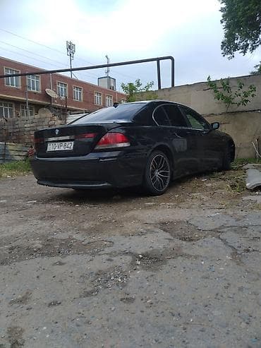 opel vectra a: BMW 7 Series (E65) sedan – qara rəngli, tam ölçülü premium sedan — 6