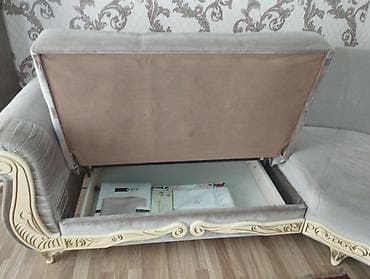 stul ikinci əl: Künc divan, İşlənmiş, Açılan, Bazalı, Vеlur parça, Çatdırılma yoxdur — 2