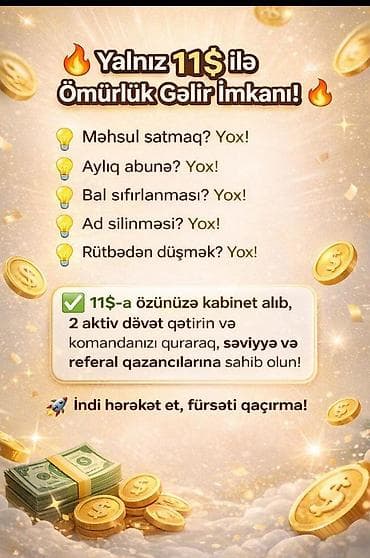 İş: SMM menecer tələb olunur, İstənilən yaş — 9