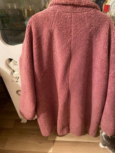 kəsilmiş əl şəkilləri: Palto, 3XL, rəng - Bənövşəyi — 2