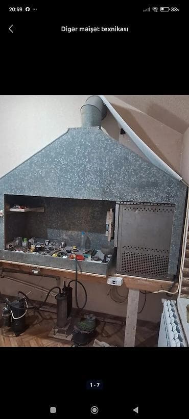 Sənaye tipli elektrik mufel sobası və ventilyasiya olunan işləmə — 1
