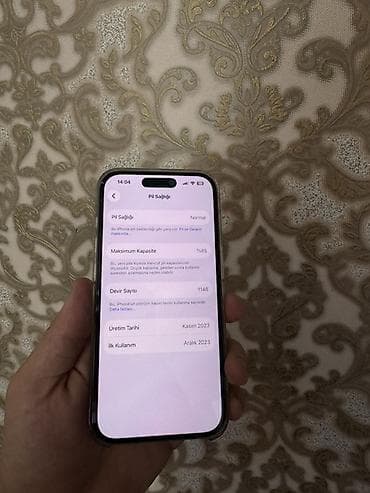 16 pro irşad: IPhone 15 Pro, 256 GB, Desert Titanium, Face ID — 4