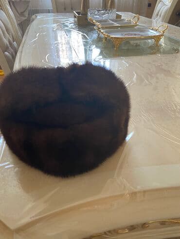 kişilər ucun dəri papaqlar və kepkalar: Norka papaq — 4